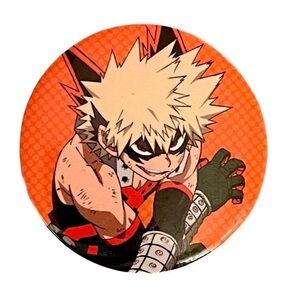 My Hero Academia MHA Bakugou pin Pin-back Button Badge Anime 1.25 inch